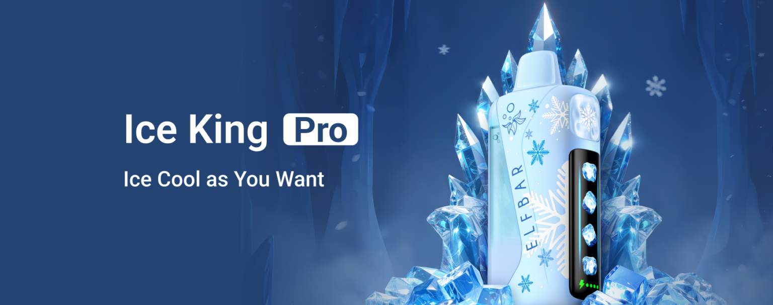冰神Elfbar ice king 40000puffs 王嘉爾同款電子煙