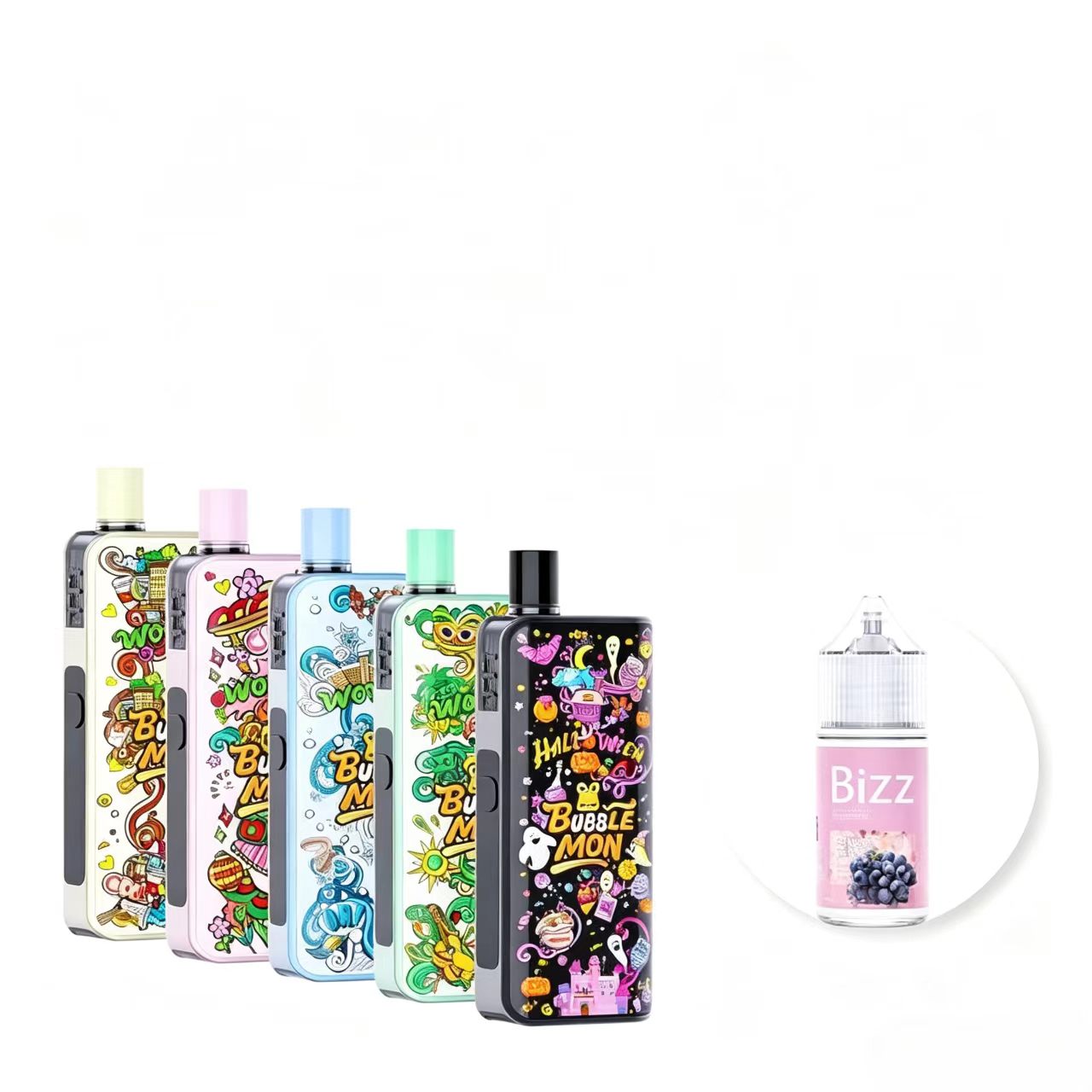 Bubblemon 四代 可注油款 | 雙網狀線圈 Type-C 可充電電子煙