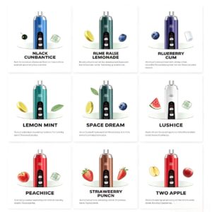 阿尔法赫(Al Fakher) 8000口水晶双模一次性电子烟
