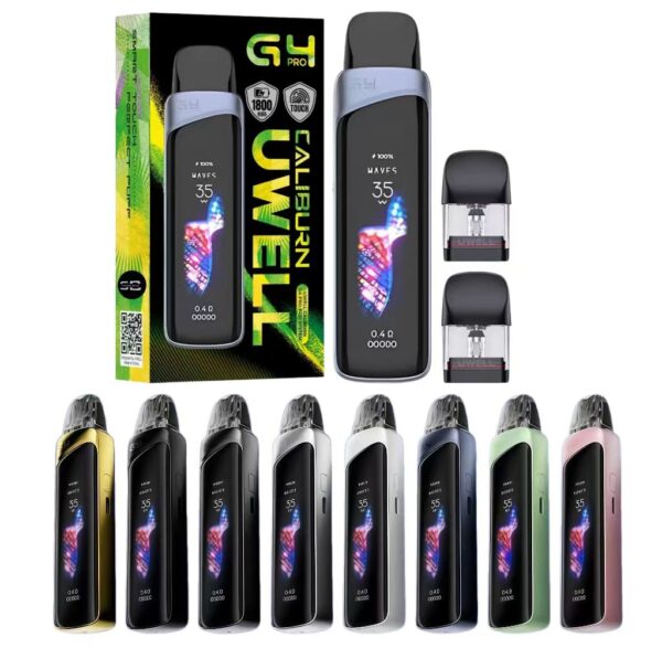 Uwell Caliburn G4 Pro 35W智能触控Pod套装