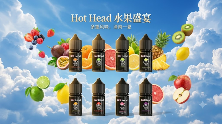 Hot Head 爆脾气电子烟烟油 | 30ml大容量 38mg高浓度