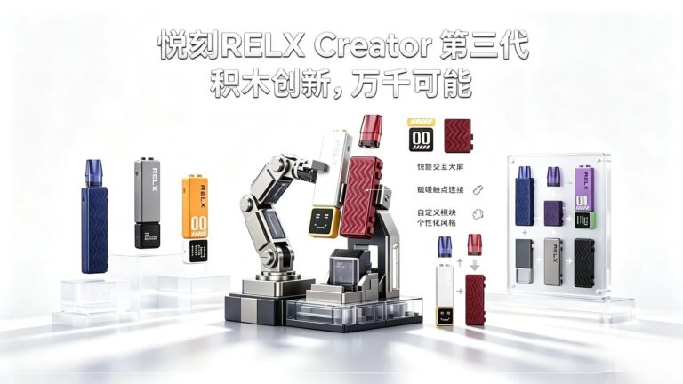 悅刻 RELX Creator 三代積木 35000口